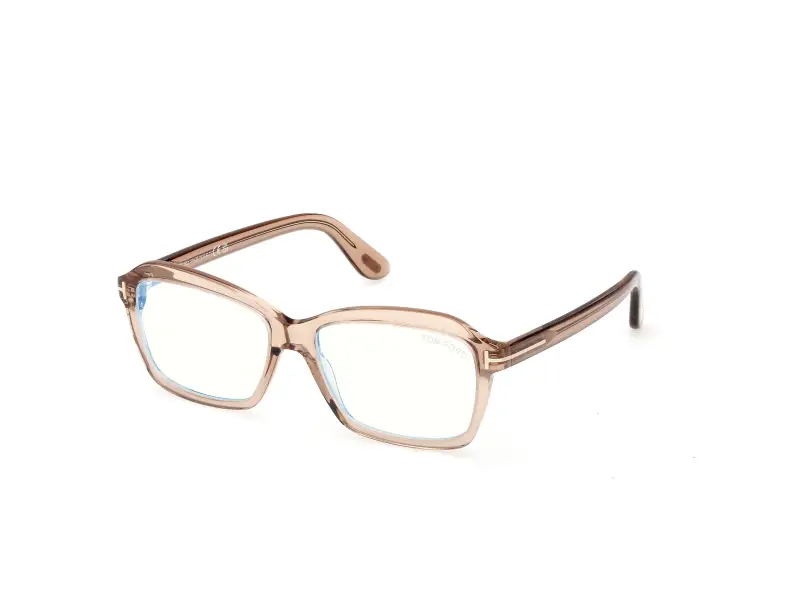 Donna TOM FORD FT6129-B 045 Montature da vista Acetato Marrone Squadrata Normale