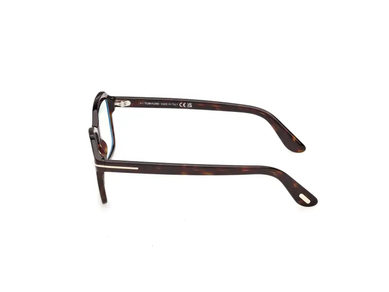 Donna TOM FORD FT6129-B 052 Montature da vista Acetato Havana Squadrata Normale miniatura 3