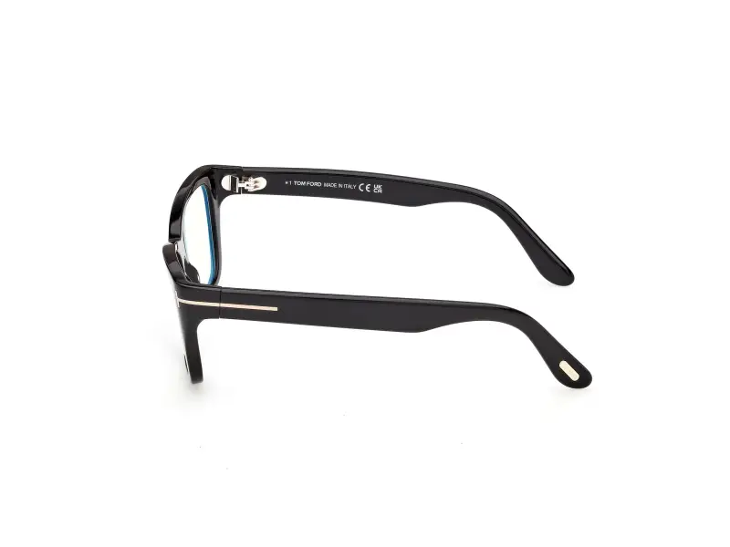 Donna TOM FORD FT6132-B 001 Montature da vista Acetato Nero Farfalla Normale miniatura 3