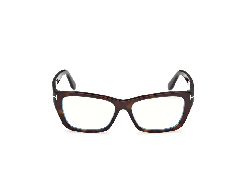 Donna TOM FORD FT6132-B 052 Montature da vista Acetato Havana Farfalla Normale miniatura 2
