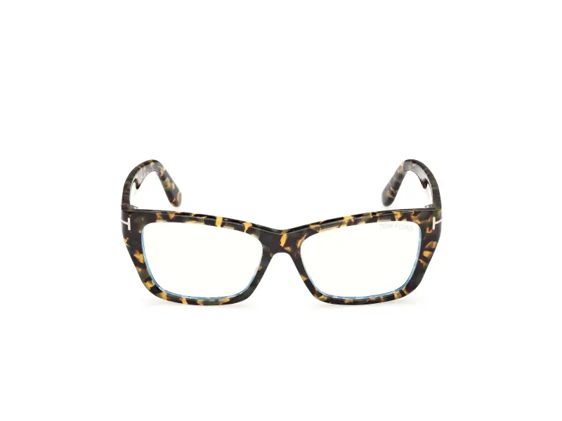 Donna TOM FORD FT6132-B 055 Montature da vista Acetato Havana Farfalla Normale miniatura 2