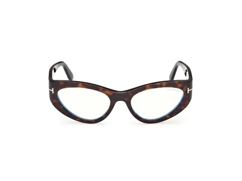 Donna TOM FORD FT6134-B 052 Montature da vista Acetato Havana Cat Eye Normale miniatura 2