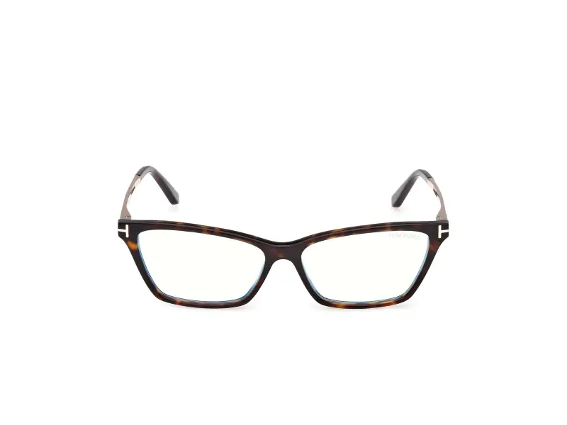 Donna TOM FORD FT6135-B 052 Montature da vista Acetato Havana Farfalla Normale miniatura 2