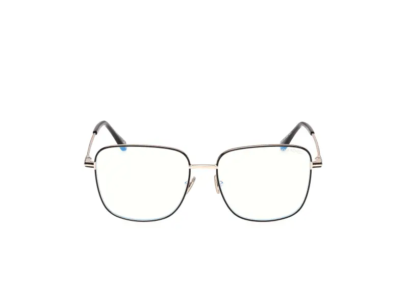 Donna TOM FORD FT6136-B 001 Montature da vista Metallo Nero Squadrata Normale miniatura 2