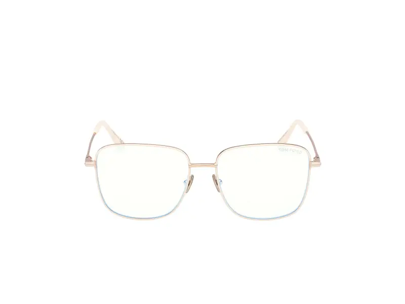 Donna TOM FORD FT6136-B 025 Montature da vista Metallo Avorio Squadrata Normale miniatura 2