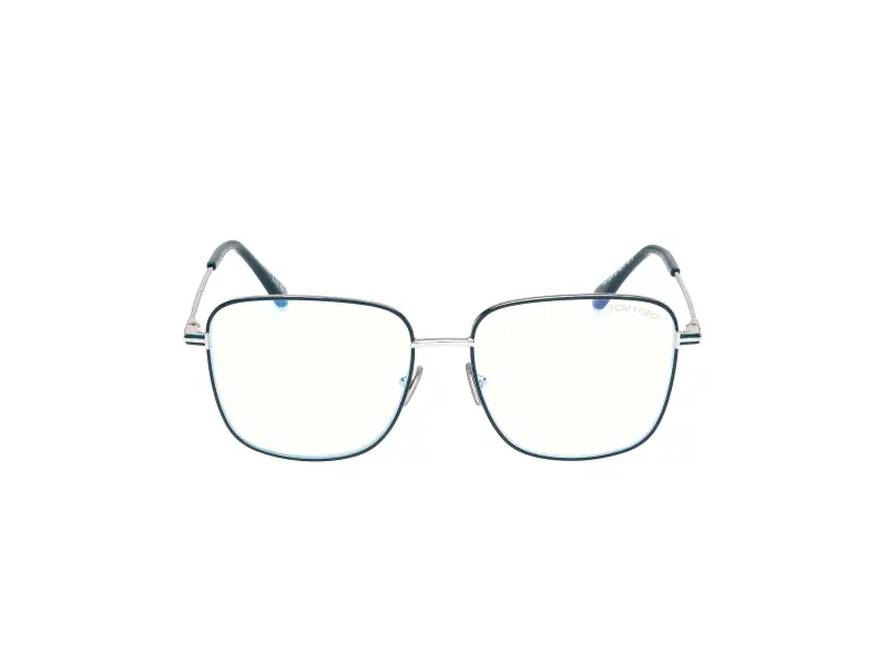 Donna TOM FORD FT6136-B 087 Montature da vista Metallo Turchese Squadrata Normale miniatura 2