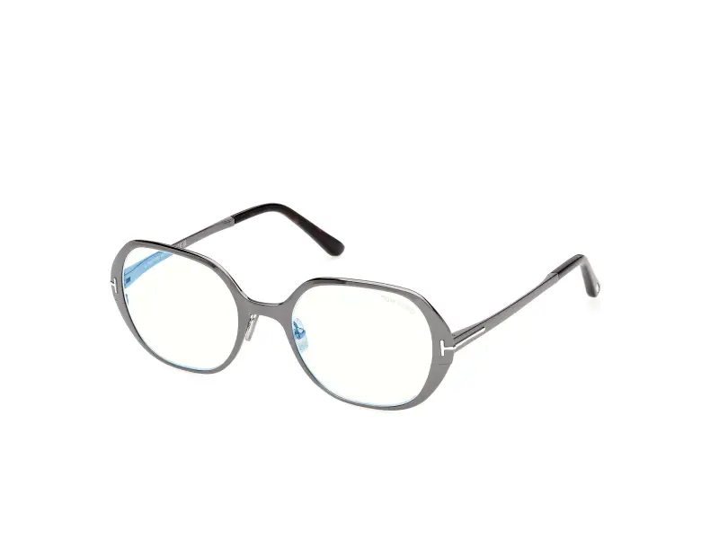 Donna TOM FORD FT6137-B 008 Montature da vista Metallo Canna di fucile Geometrica Normale