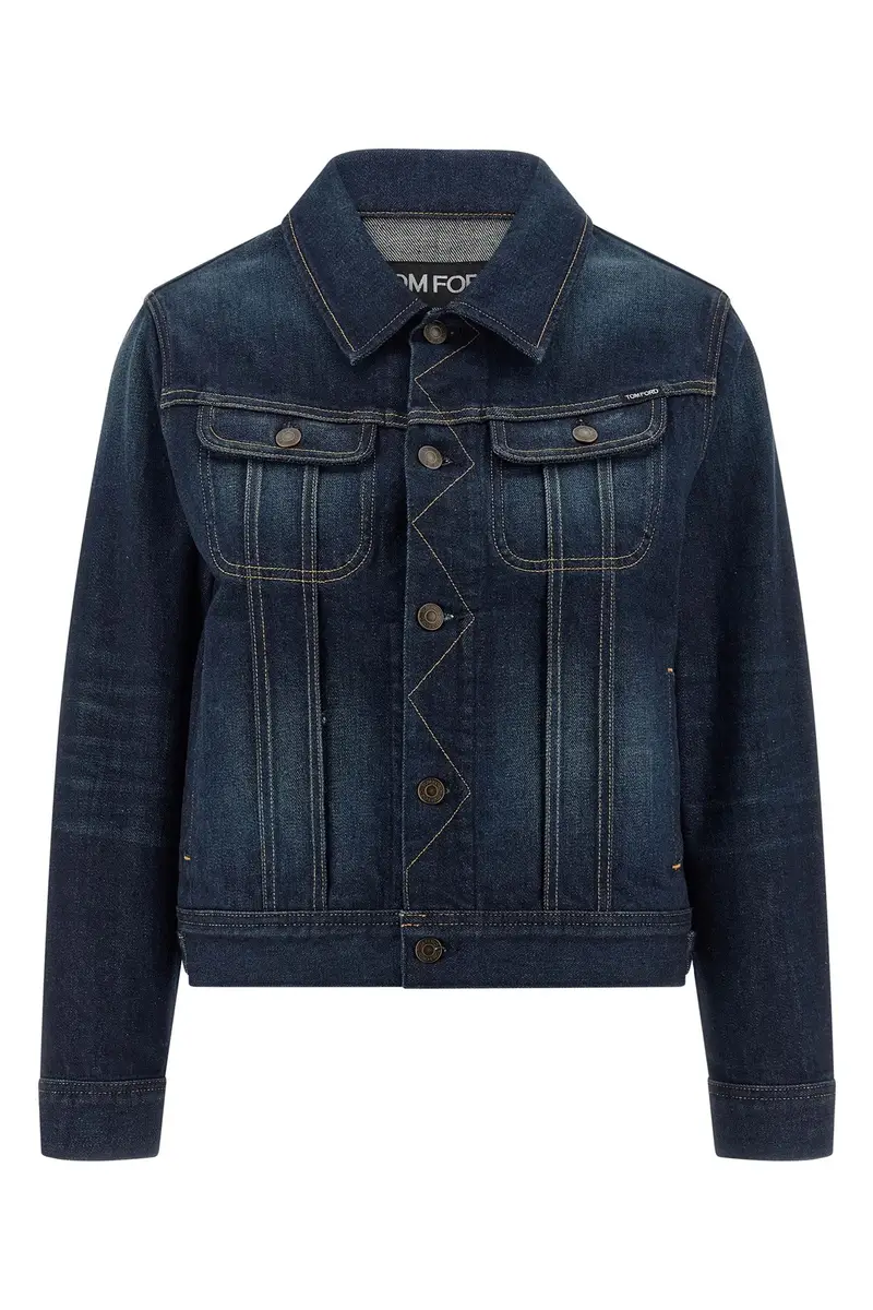 Giacca Denim Japanese Blu