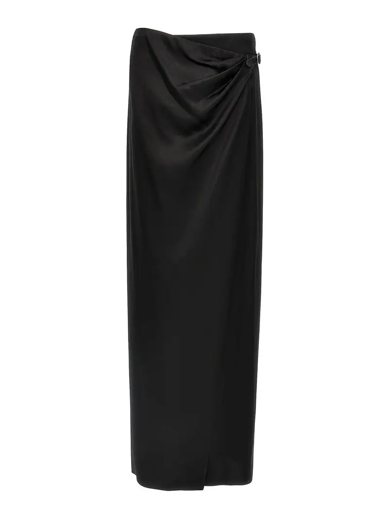 Gonna avvolgente Nero