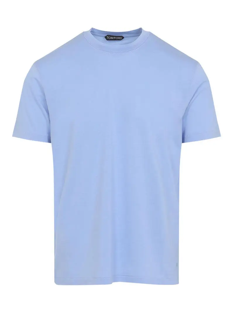 Maglietta in lyocell Blu