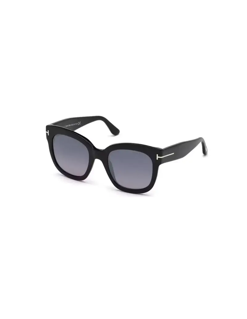 Occhiali da sole TOM FORD Beatrix-02 FT0613/S 01W Shiny Black 52