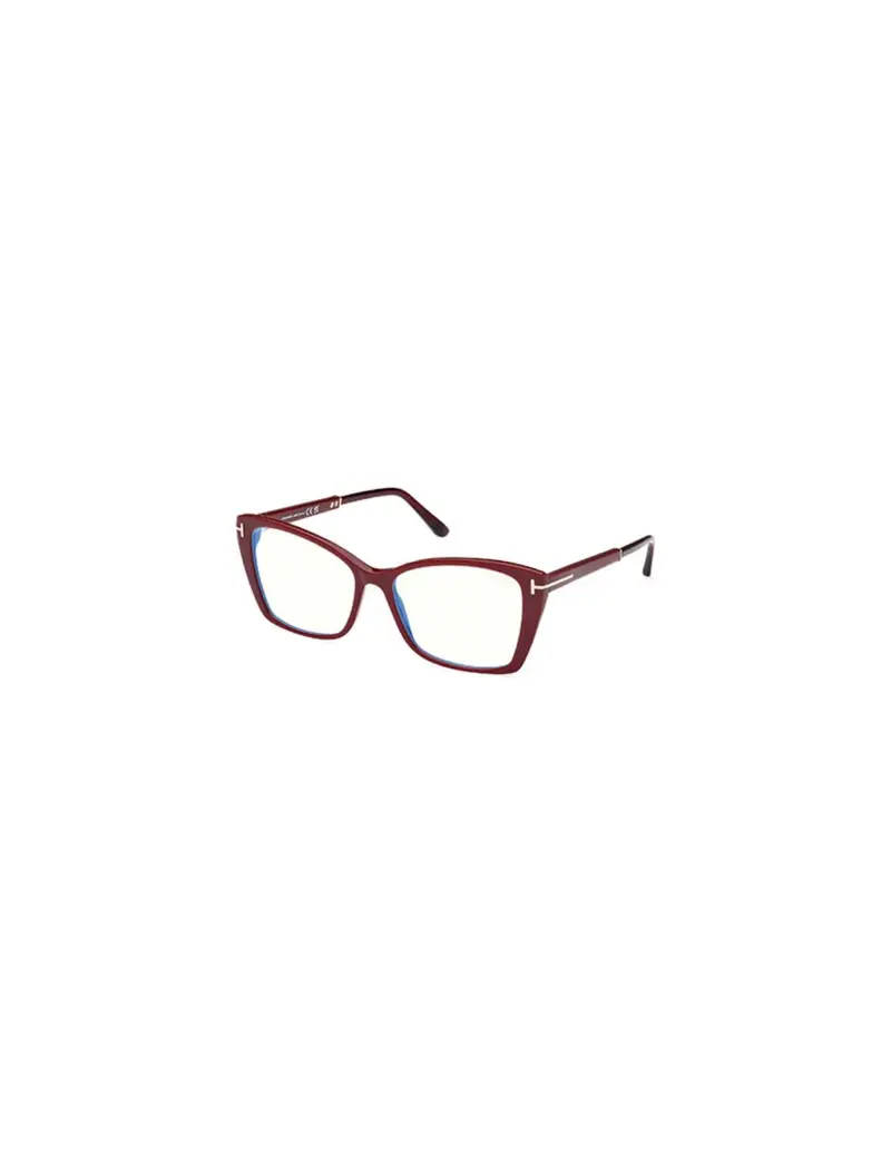 Occhiali montatura da vista TOM FORD FT5893-B 069 Shiny Bordeaux 55-16