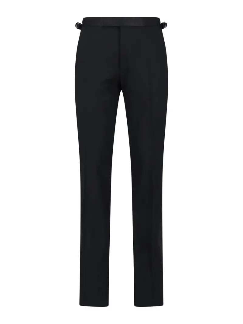 Pantaloni Da Smoking Nero