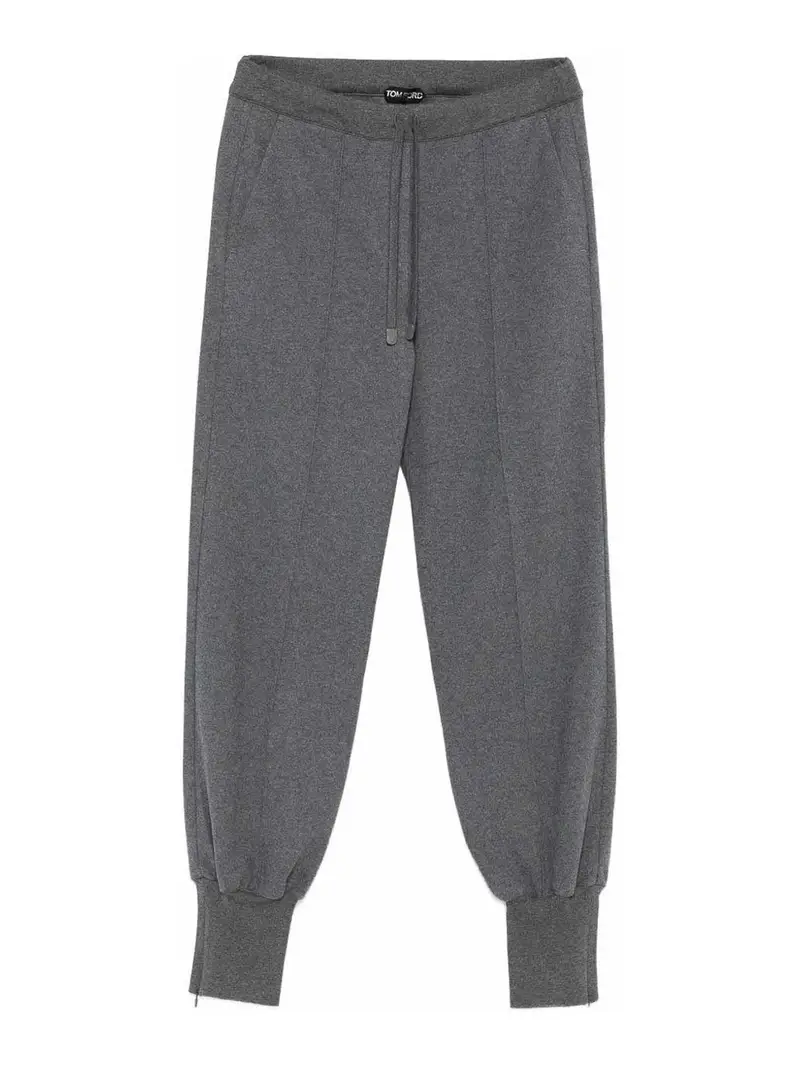 Pantaloni della tuta in cotone Grigio