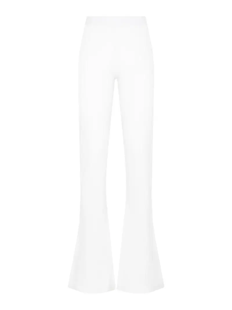 Pantaloni in cashmere Bianco