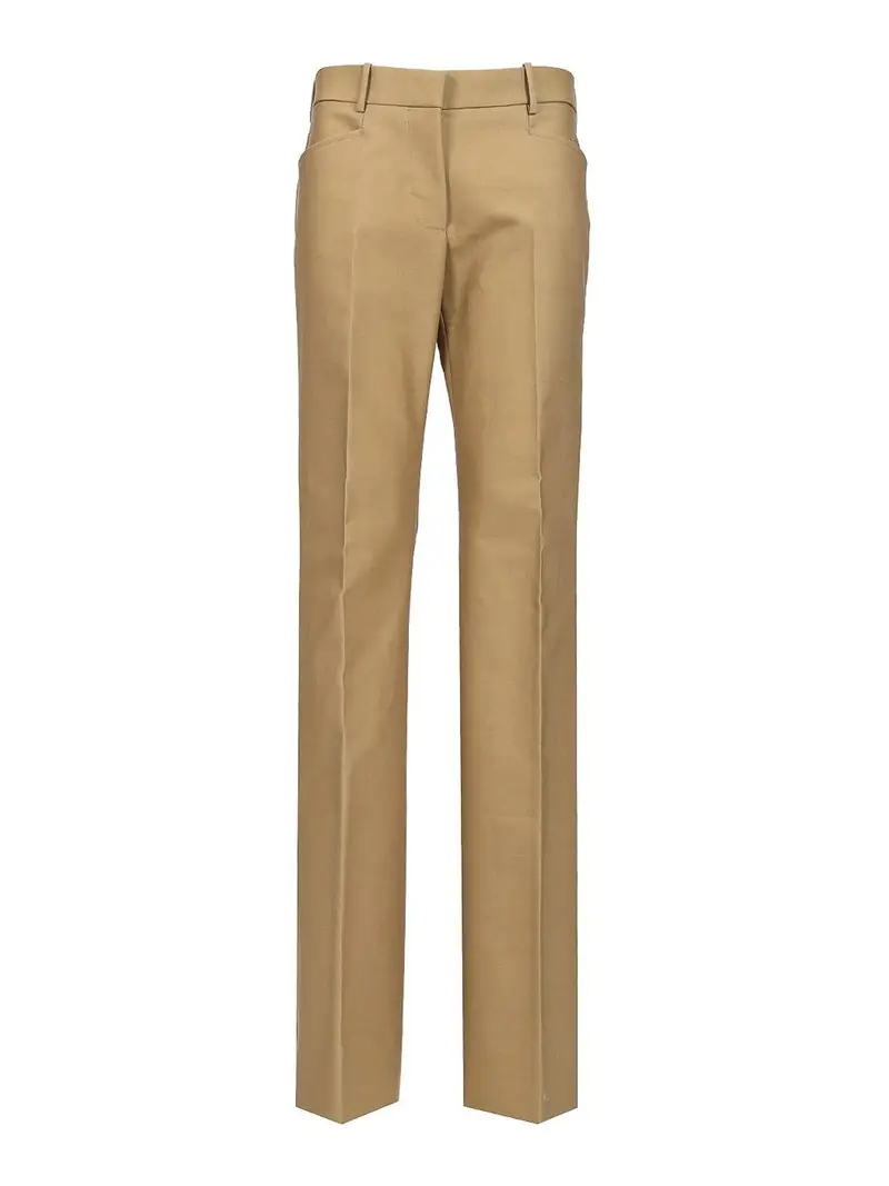 Pantaloni su misura svasati Verde