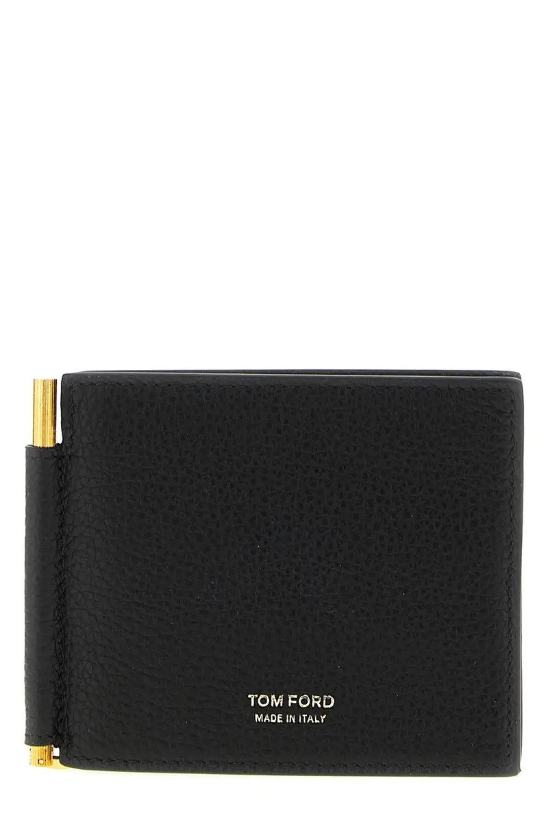 Portacarte Pelle Martellata Nero