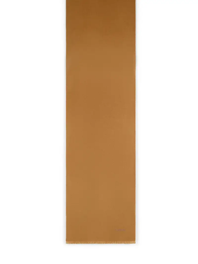 Sciarpa in cashmere marrone