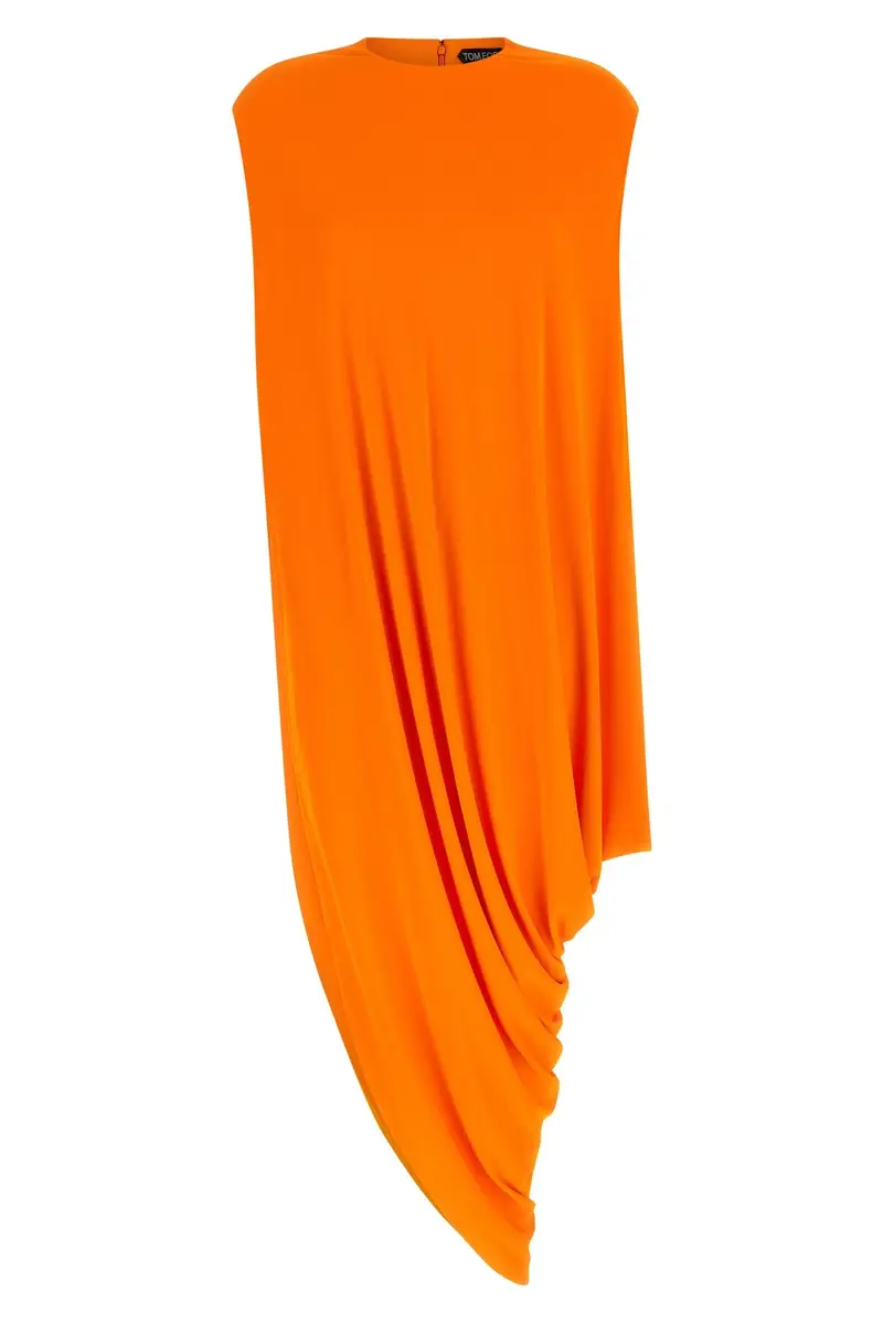 Top Impossible Asymmetric Cap Arancione