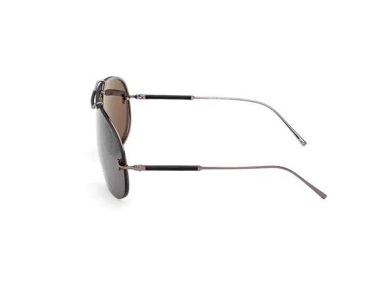 Unisex FT1309 TYLER-02 08A Occhiali da sole Metallo Canna di fucile Fumo Maschera Normale miniatura 3