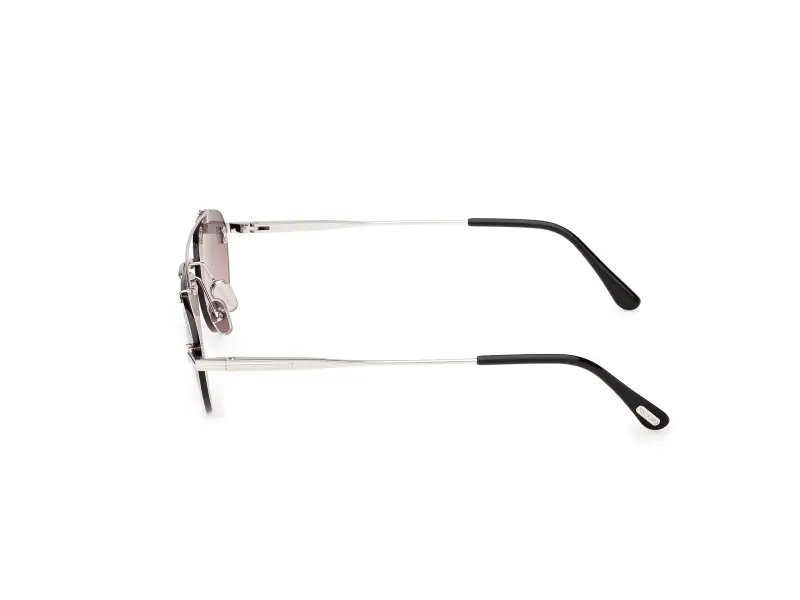 Unisex FT1356 ASTOR-02 16B Occhiali da sole Metallo Palladio Fumo Pilot Normale miniatura 3