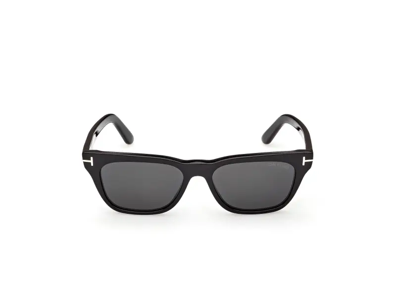 Unisex FT1362 PENN-02 01A Occhiali da sole Acetato Nero Fumo Squadrata Normale miniatura 2