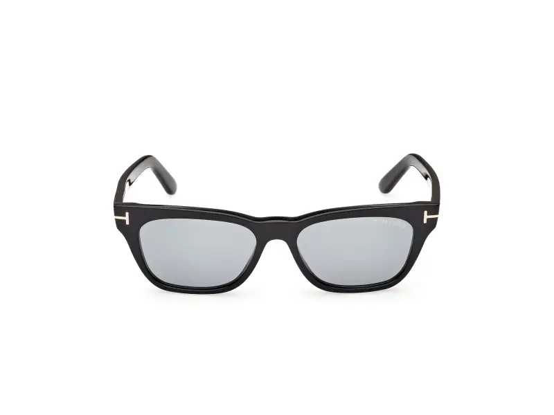 Unisex FT1362 PENN-02 05A Occhiali da sole Acetato Nero Fumo Squadrata Normale miniatura 2