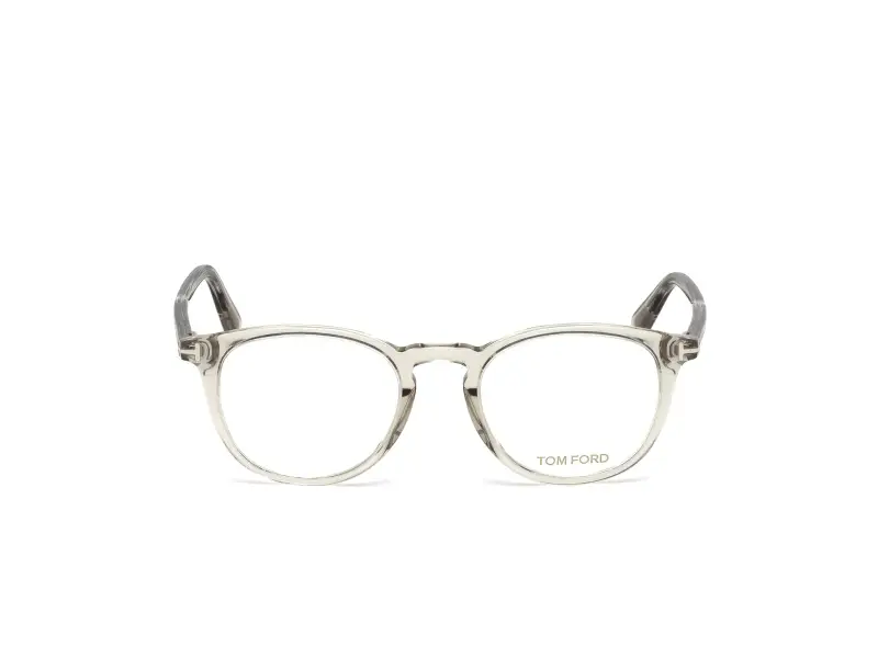 Unisex FT5401 20 Montature da vista Acetato Grigio Rotonda Normale miniatura 2