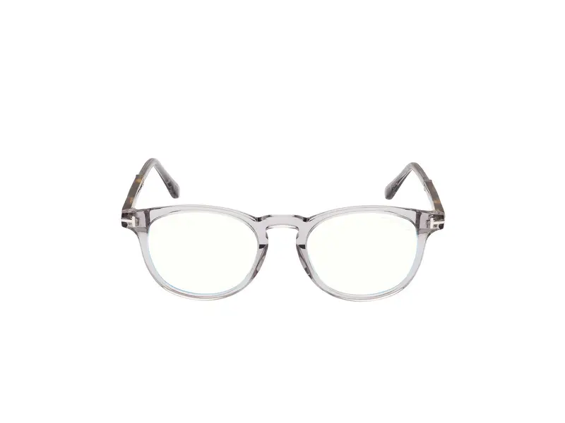 TOM FORD Unisex FT5891-B 20 Montature da vista Acetato Grigio Rotonda Normale miniatura 2