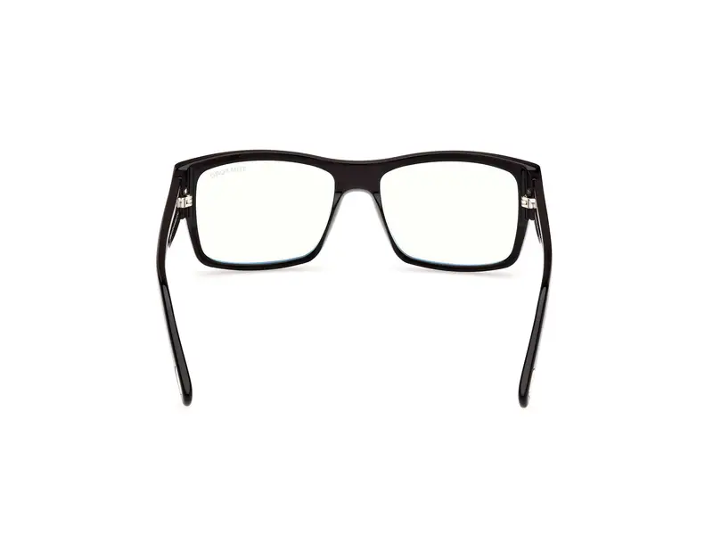 TOM FORD Unisex FT5941-B 1 Montature da vista Acetato Nero Squadrata Normale miniatura 3