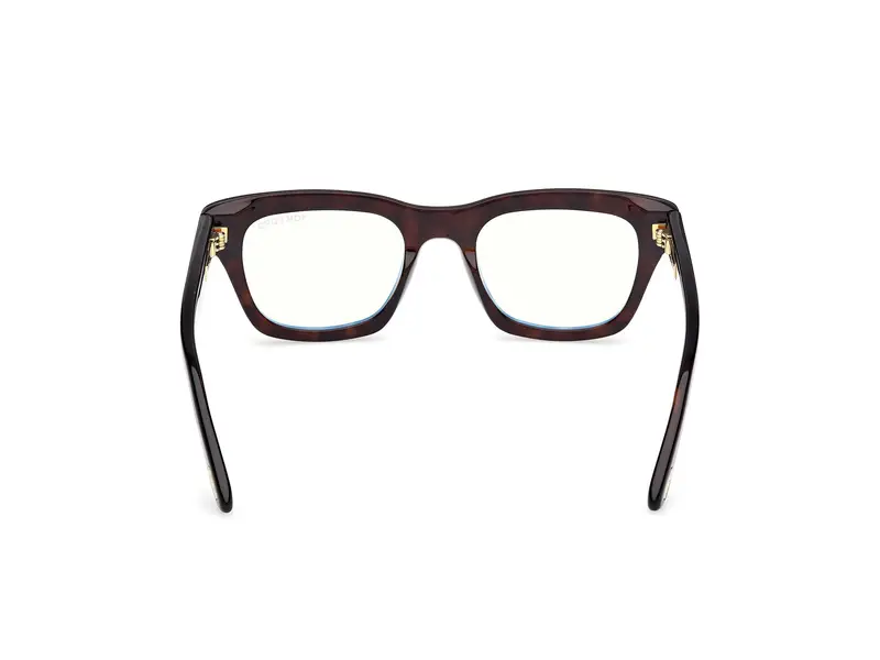 TOM FORD Unisex FT6036-B 52 Montature da vista Acetato Havana Squadrata Normale miniatura 3