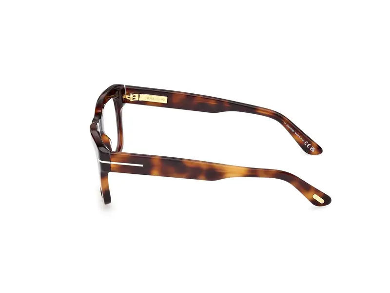 TOM FORD Unisex FT6036-B 53 Montature da vista Acetato Havana Squadrata Normale miniatura 2