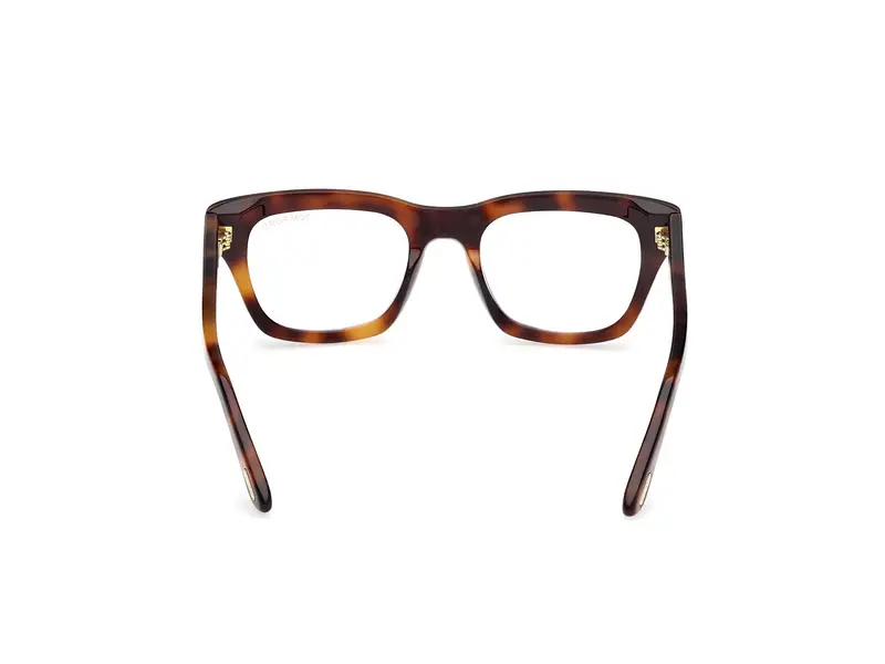 TOM FORD Unisex FT6036-B 53 Montature da vista Acetato Havana Squadrata Normale miniatura 3