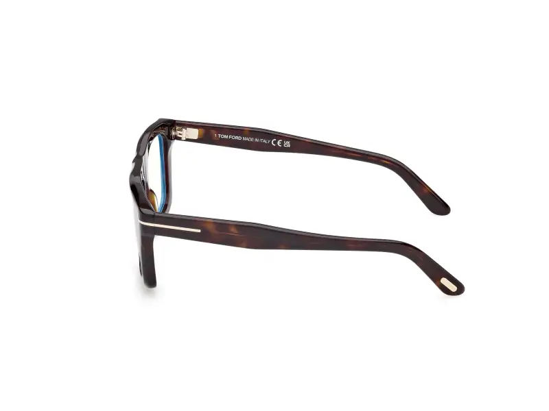 Unisex FT6059-B 052 Montature da vista Acetato Havana Squadrata Normale miniatura 3