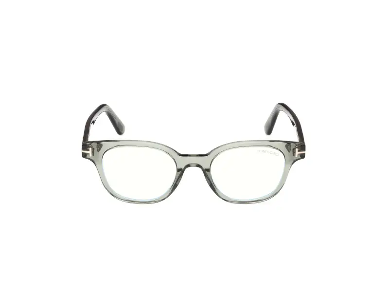 Unisex TOM FORD FT6130-B 093 Montature da vista Acetato Verde Squadrata Normale miniatura 2