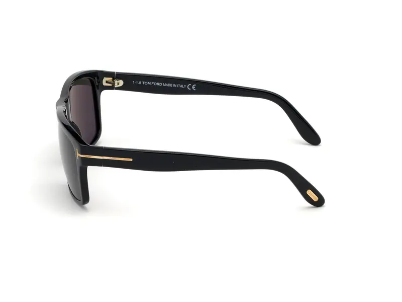 Tom Ford Occhiali da sole Uomo Nero 890696 miniatura 2