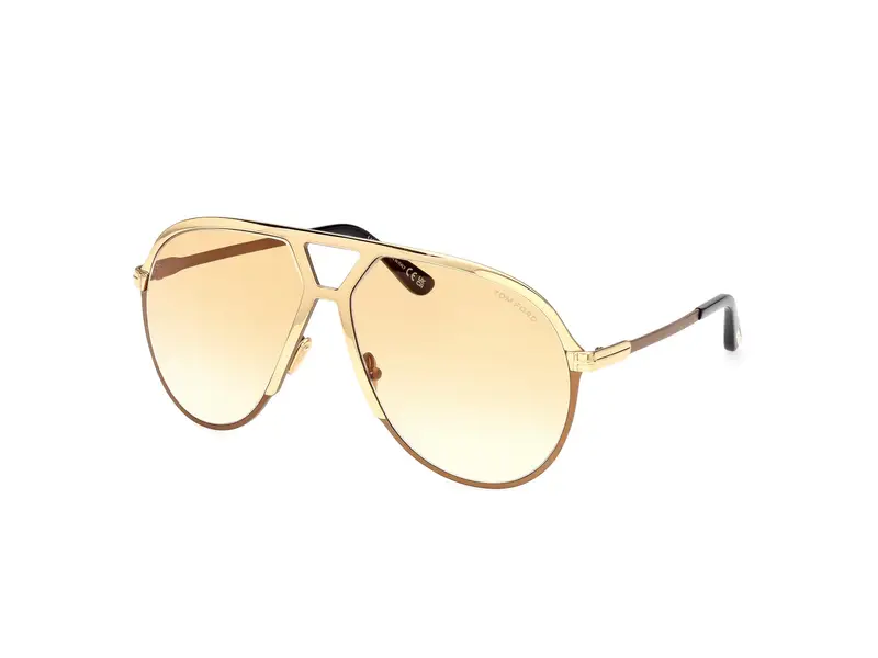 Tom Ford Occhiali da sole Uomo Marrone 891074