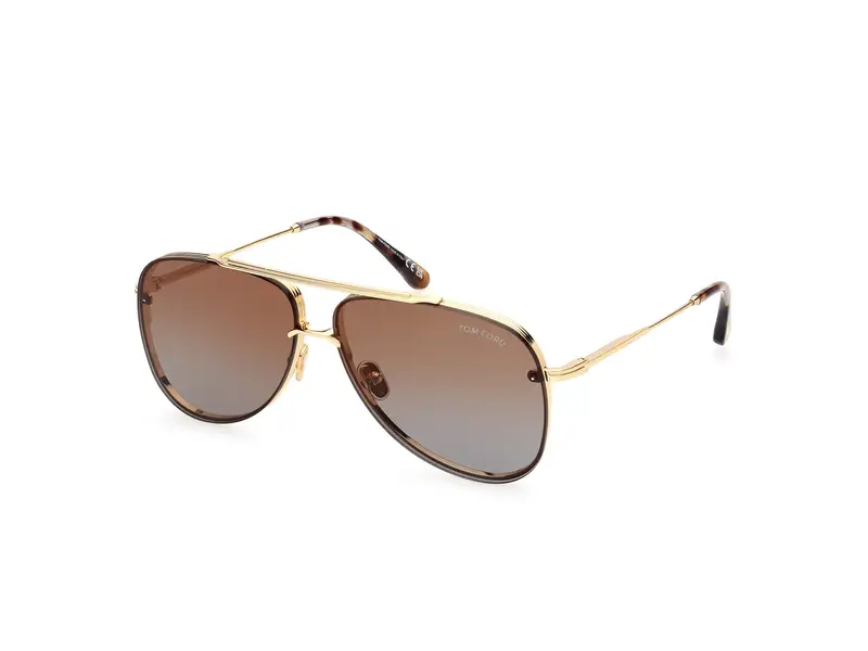 Tom Ford Occhiali da sole Uomo Marrone 891059