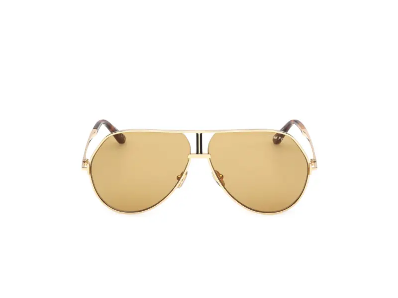 Tom Ford Occhiali da sole Uomo Giallo 3773952 miniatura 2