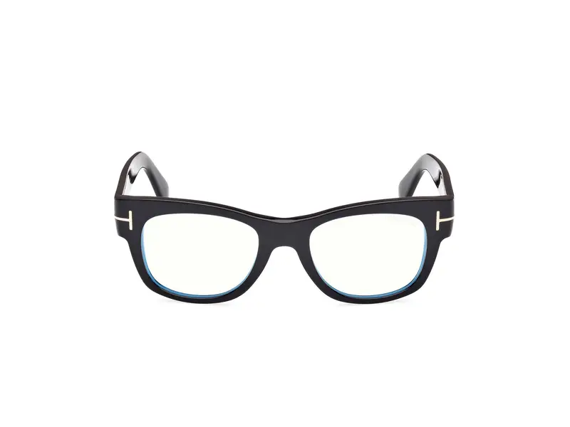 TOM FORD Uomo FT5040-B 1 Montature da vista Acetato Nero Squadrata Normale miniatura 2