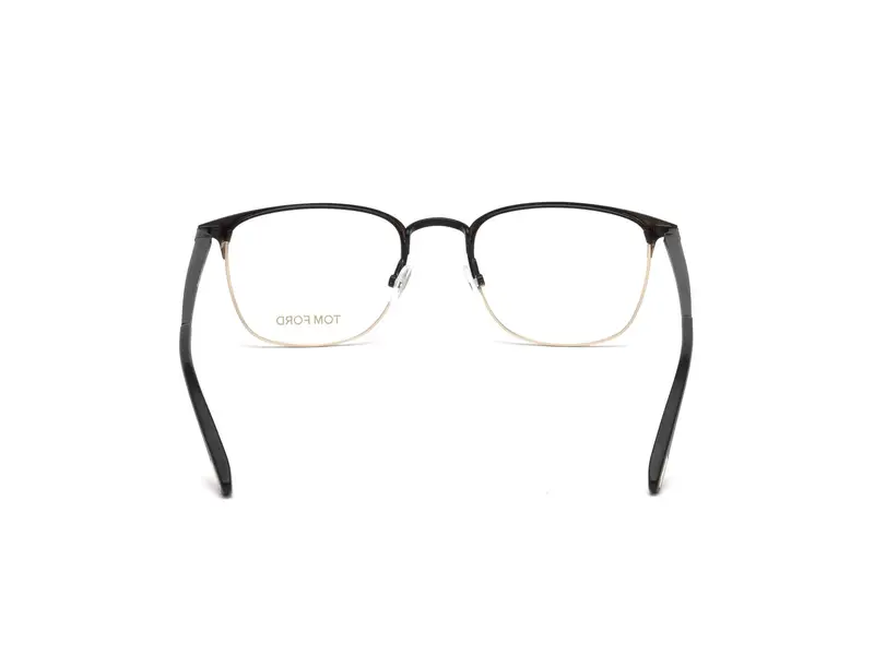 TOM FORD Uomo FT5453 2 Montature da vista Metallo Nero-opaco Squadrata Normale miniatura 3