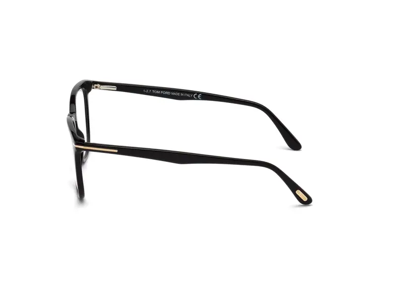 TOM FORD Uomo FT5506 1 Montature da vista Acetato Nero Geometrica Normale miniatura 2