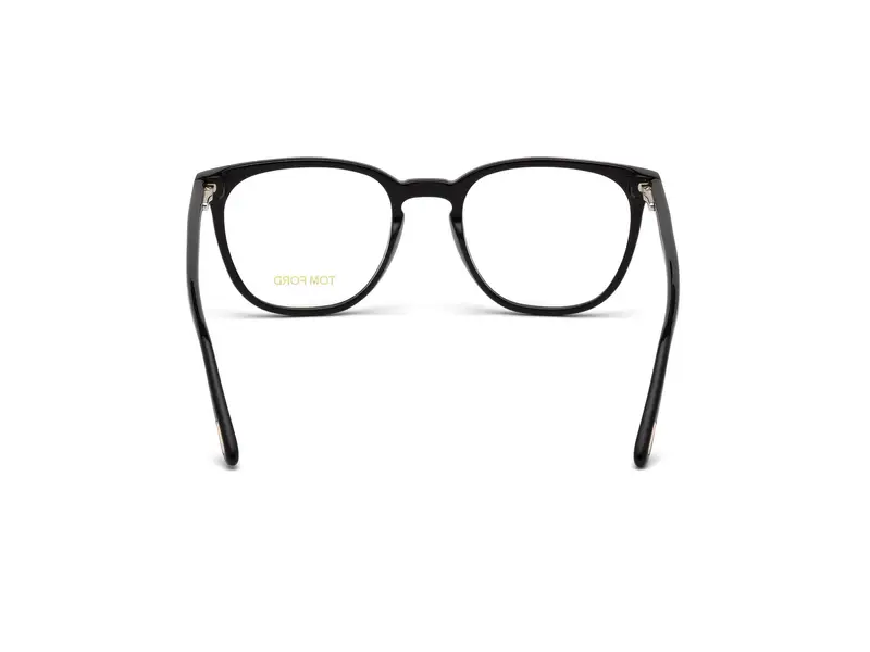 TOM FORD Uomo FT5506 1 Montature da vista Acetato Nero Geometrica Normale miniatura 3