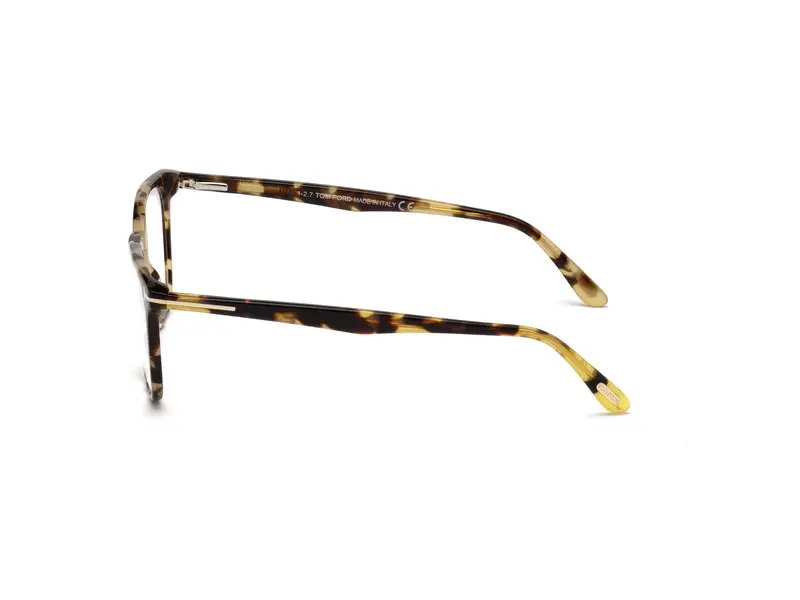 TOM FORD Uomo FT5506 55 Montature da vista Acetato Havana Geometrica Normale miniatura 2