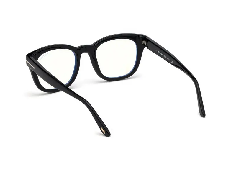 TOM FORD Uomo FT5542-B 1 Montature da vista Acetato Nero Geometrica Normale miniatura 3