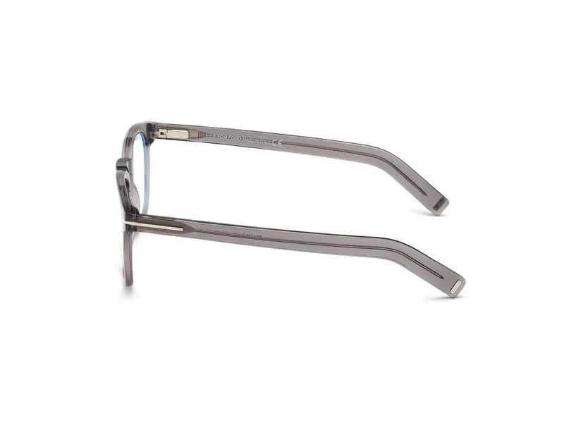 TOM FORD Uomo FT5629 020 Montature da vista Acetato Grigio Rotonda Anti-luce blu miniatura 2