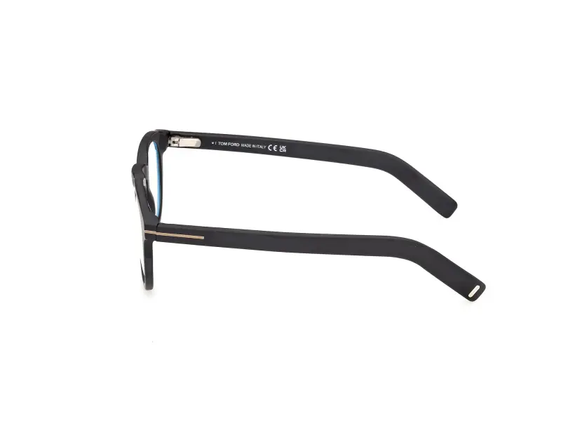 Uomo FT5629-B 002 Montature da vista Acetato Nero Rotonda Normale miniatura 3