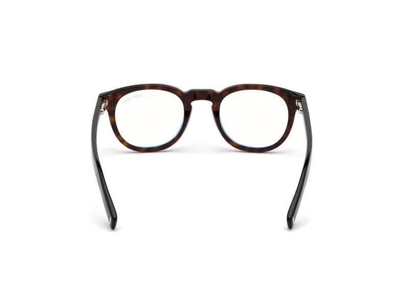 TOM FORD Uomo FT5629-B 52 Montature da vista Acetato Havana Rotonda Normale miniatura 3