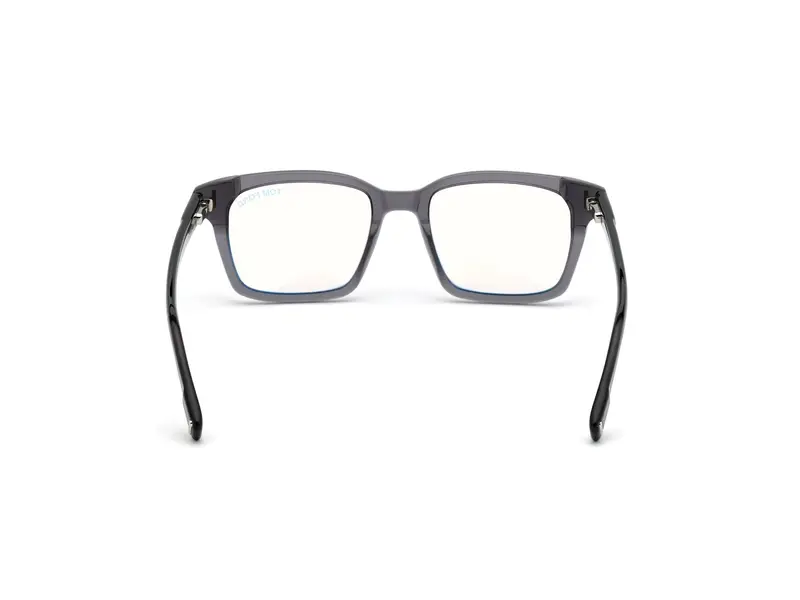 TOM FORD Uomo FT5661-B 20 Montature da vista Acetato Grigio Squadrata Normale miniatura 3
