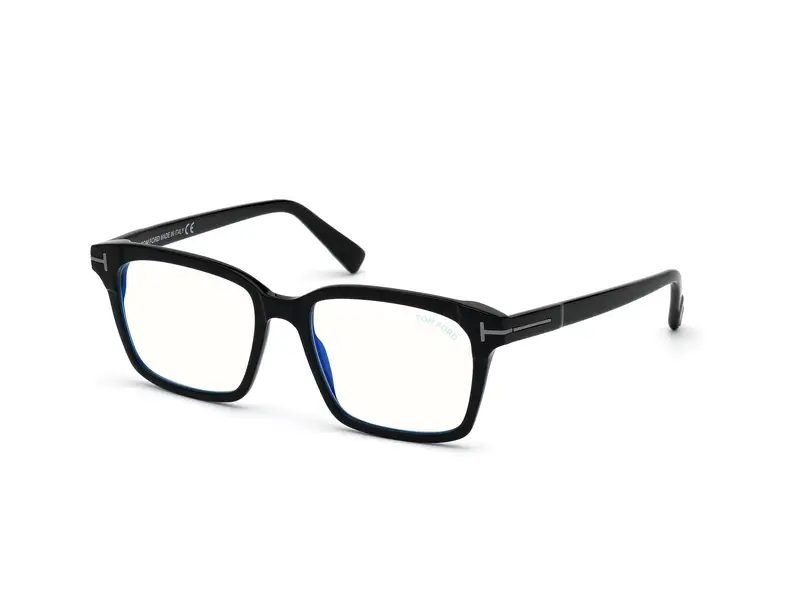 TOM FORD Uomo FT5661-B-N 1 Montature da vista Acetato Nero  Squadrata Normale